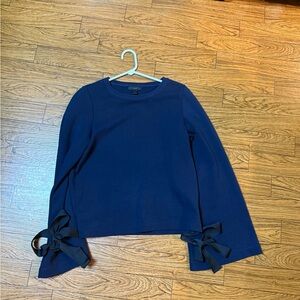 J. Crew Classic Navy Top XS